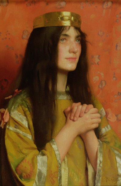Queen Clothilde by Thomas Cooper Gotch